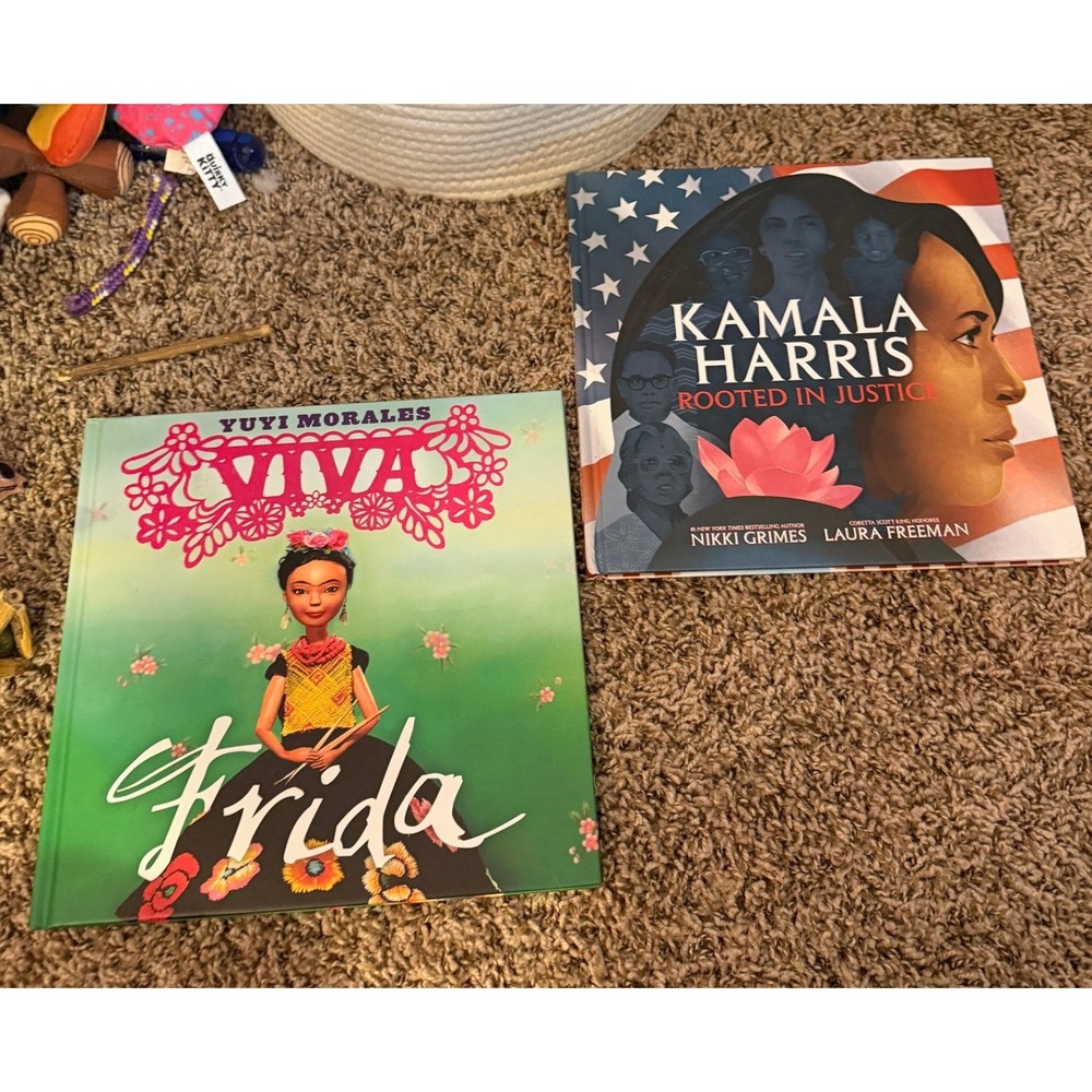 Antheneum-Books About Extraordinary Women Frida & Kamala Harris